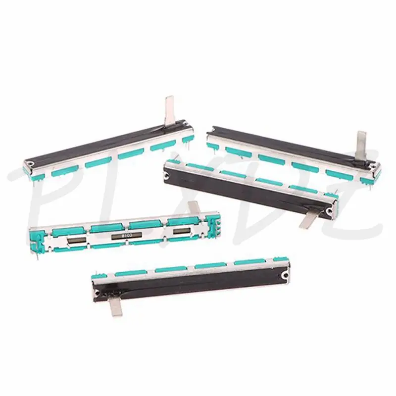 Potenziometro Lineare B103 10K Ohm - 5 Pezzi, 75mm, Doppio, Per Elettronica E Chitarre - Foto 14