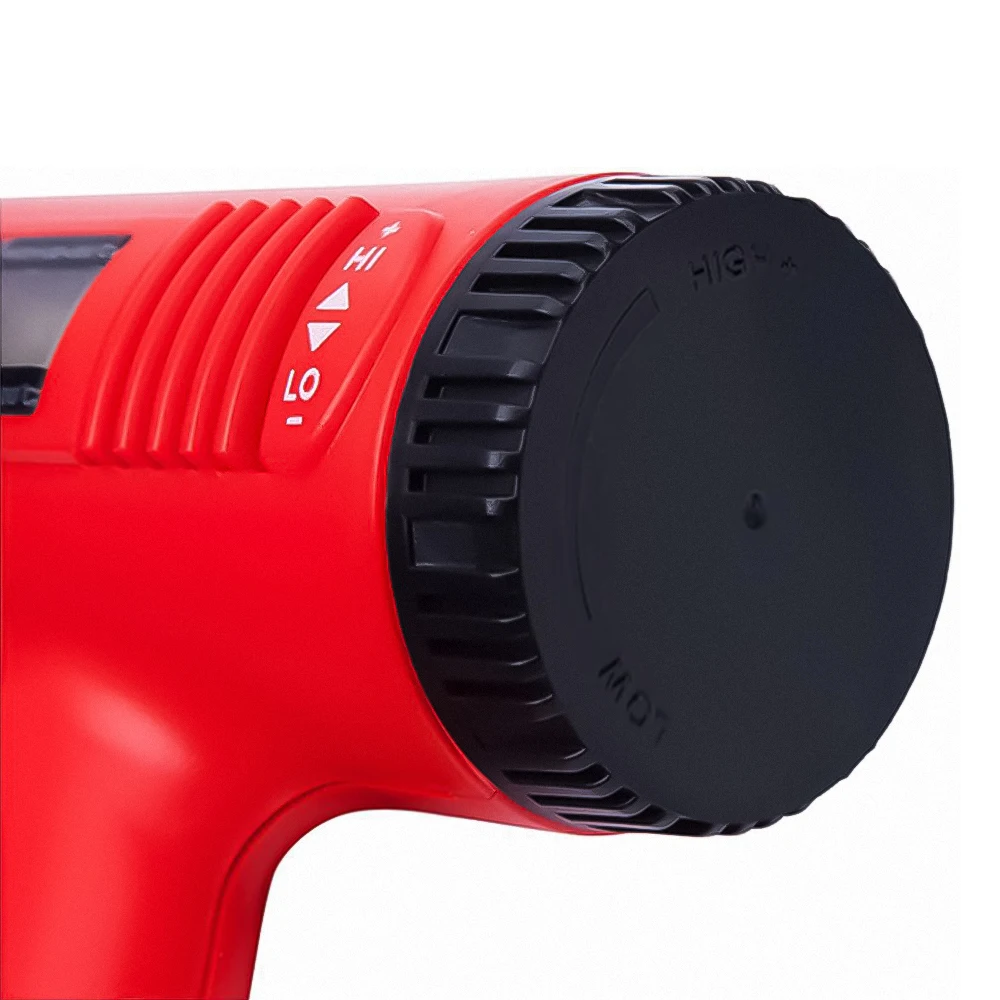 AC 110V 220V Industrial Heat Gun Electric Heat Blower Dryer High Power Hot Welding Temperature Adjustable LED Digital Display 3