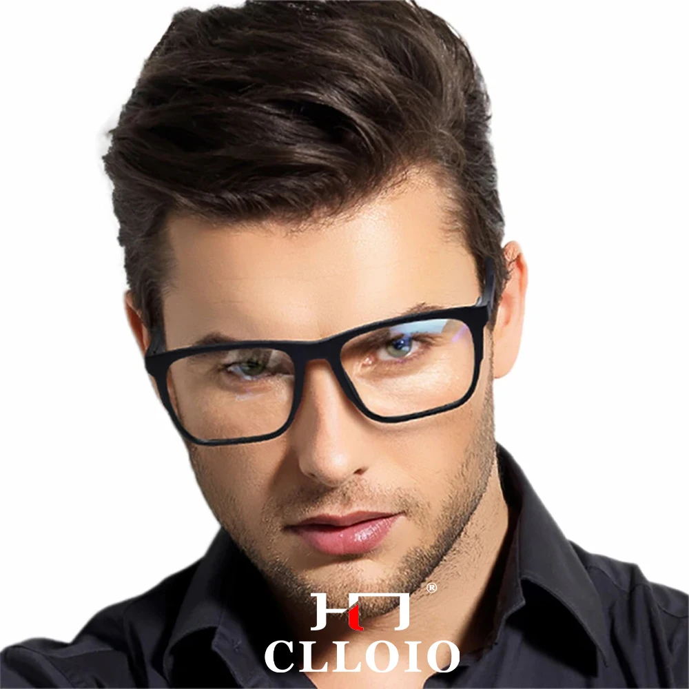 CLLOIO Neue Sport Stil Lesebrille Rahmen Outdoor Reiten Myopie Gläser Mode Optische Gläser Anpassbare Rezept – Detail 3