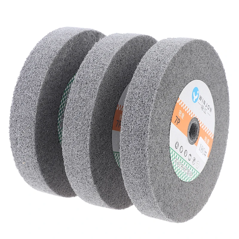 1PC Stainless Steel Polishing Buffing Wheel Bench Grinder Abrasive