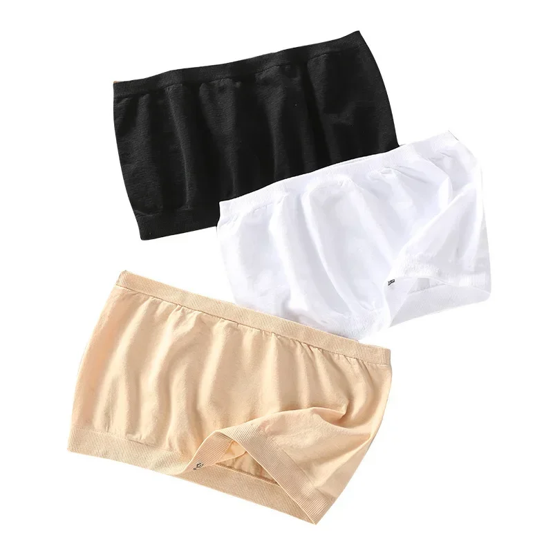 Women Modal Bandeau Top Strapless Bra Soft Seamless Casual Tank Crop Tops women lingerie bra women tank tops women tube tops