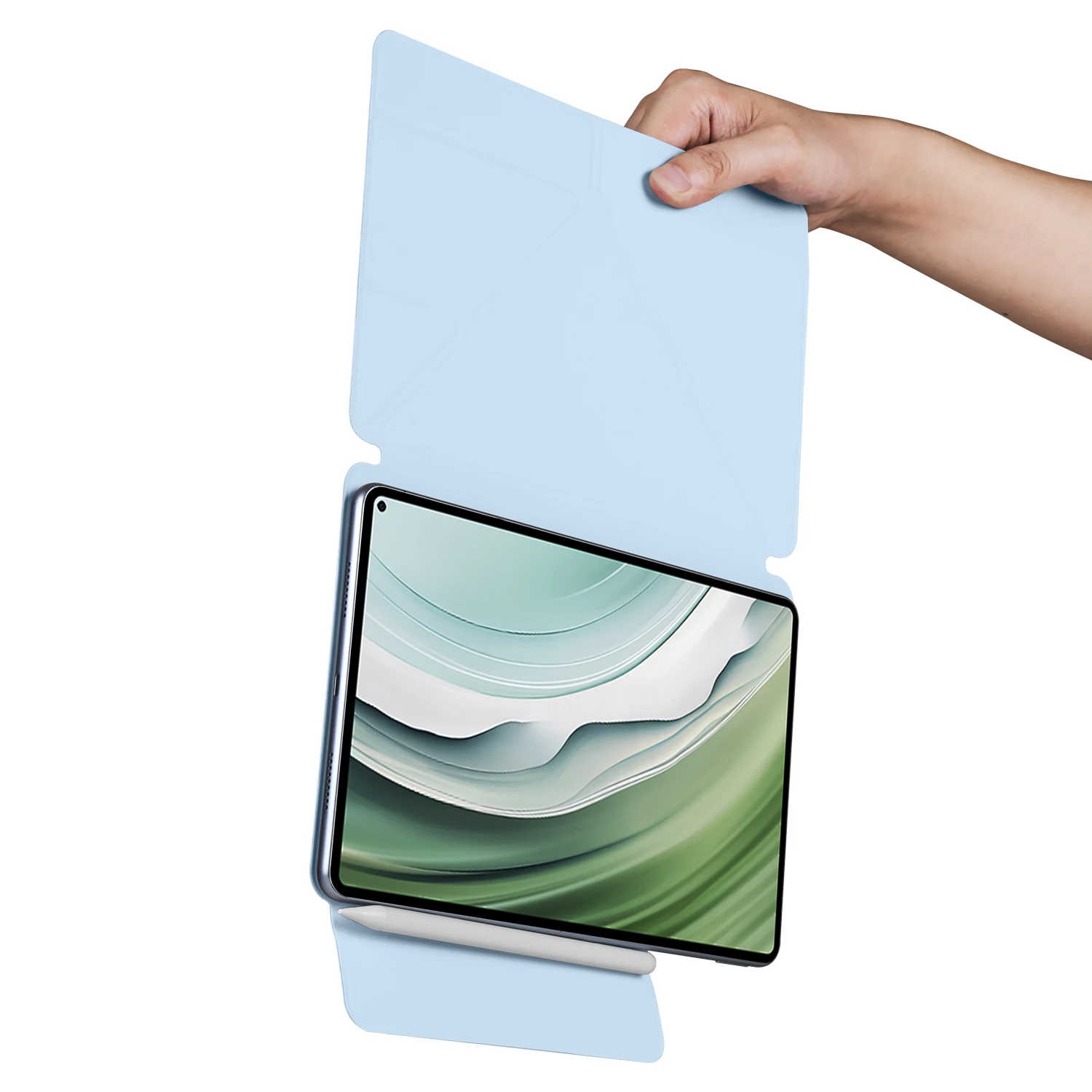 Magnetic Smart Tablet Stand and Book Cover Case