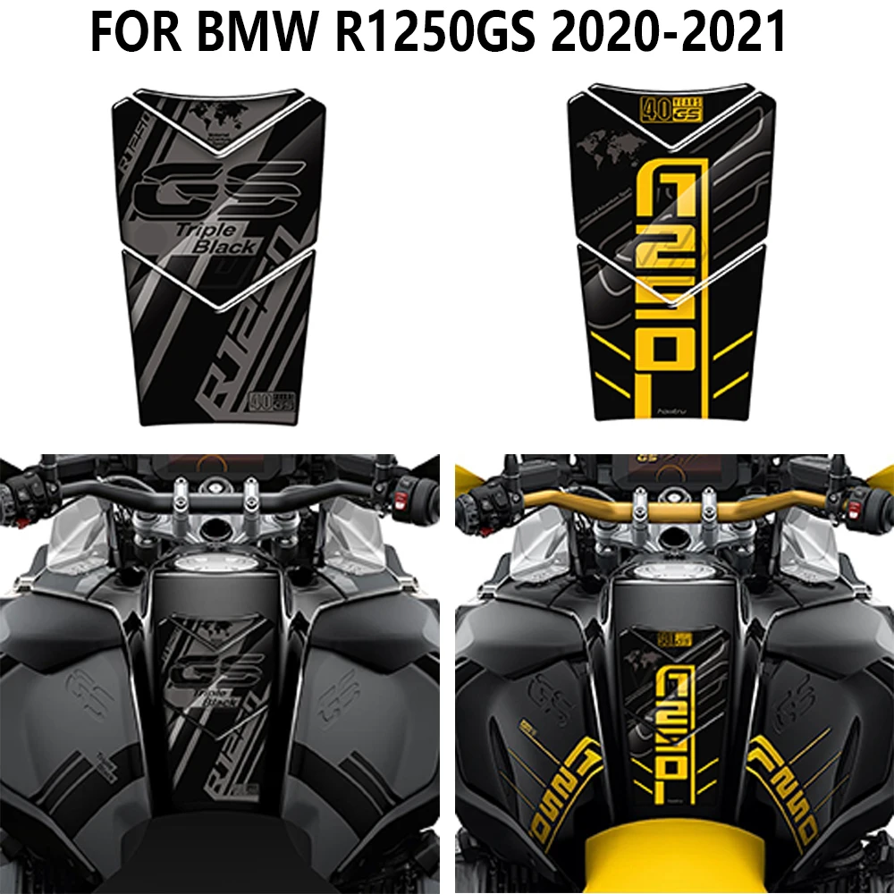 Per Bmw R1250Gs R 1250 Gs Triple Black Edition Muslim3D Resin Tank Pad Protection