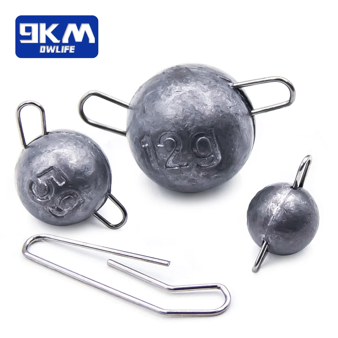 Fishing Sinkers Saltwater 10~30Pcs Fishing Weights Sinkers Ball