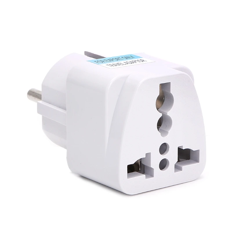 

Universal UK US AU To EU Power Socket Plug Travel Adapter Converter DropShipping