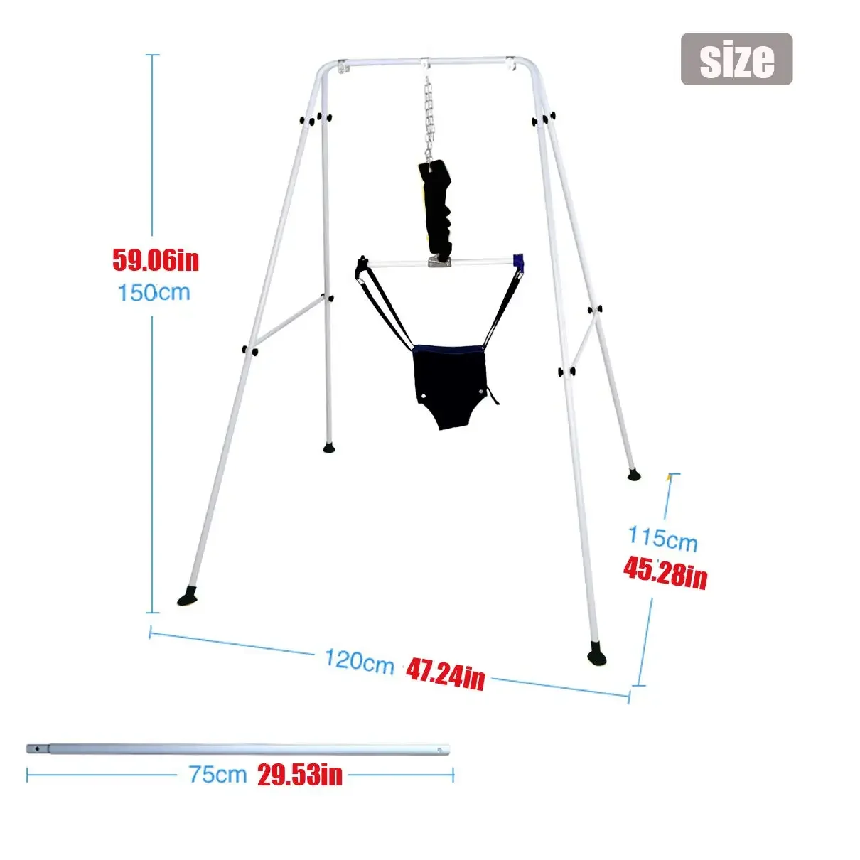 Baby Bounce Seat Toddler Standing Door Exerciser For Active Baby Kids Jump And Have Fun Toy Swing Hammock Seat