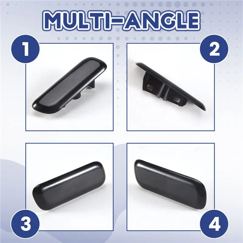 A65X-자동차 헤드라이트 와셔 노즐 커버 캡 미쓰비시 파제로 V93 V97 2006 2007 2008 2009 2010-2019 8264A027 8264A028