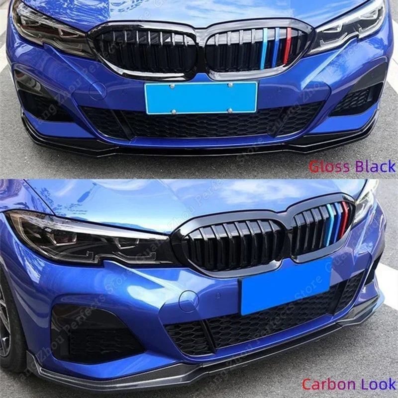 Für BMW 3 Series Front Stoßstange Lip BodyKit Spoiler Splitter