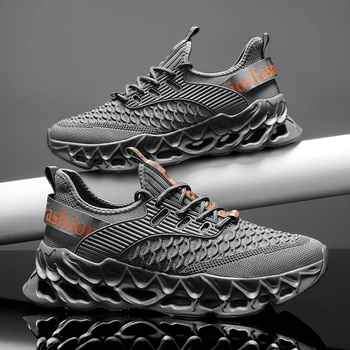 YRZL Sports Men Sneakers 2025 Breathable Mesh Running Shoes Lightweight Comfortable Walking Shoes Male Casual Outdoor Footwear 1