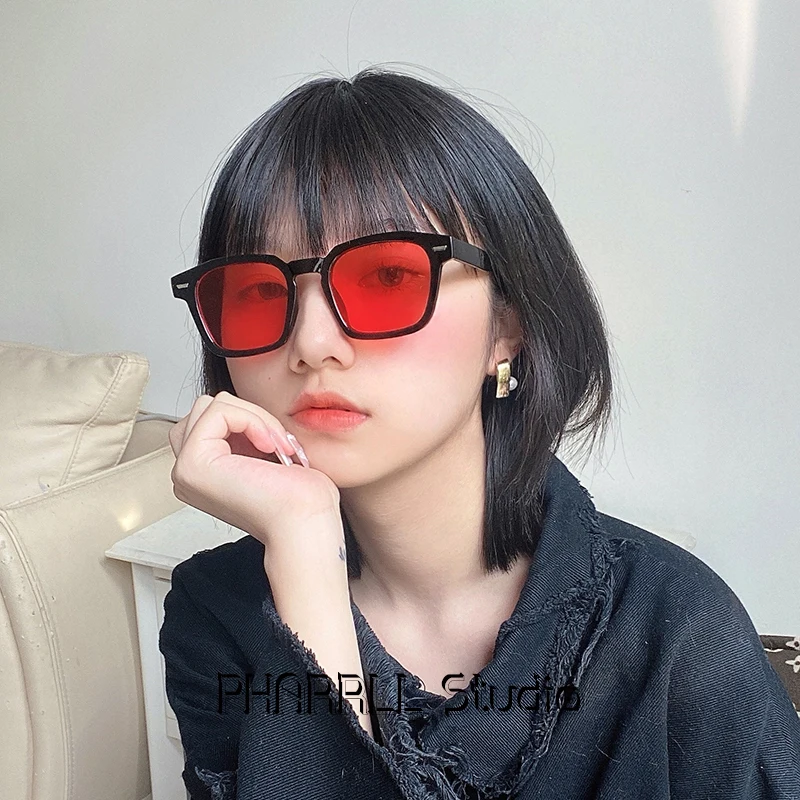 Vintage Sonnenbrille Damen Sonnenbrillen UV-Schutz Ultraleichte Brillen Mode Luxus PC Unisex Outdoor-Brillen – Detail 7
