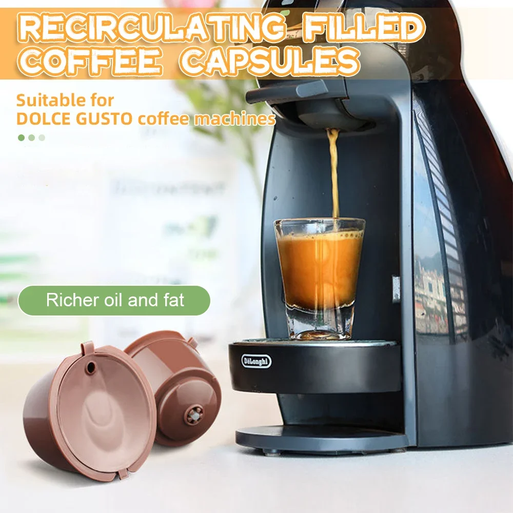 Capsules réutilisables pour machines à café Dolce Gusto (bas prix) -  Cuisine-Pratique