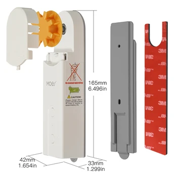 ZigBee Smart DIY Motorized Roller Blinds/Shades Drive Motor Hub Tuya Smart Life APP Alexa Google Home Voice Control 6