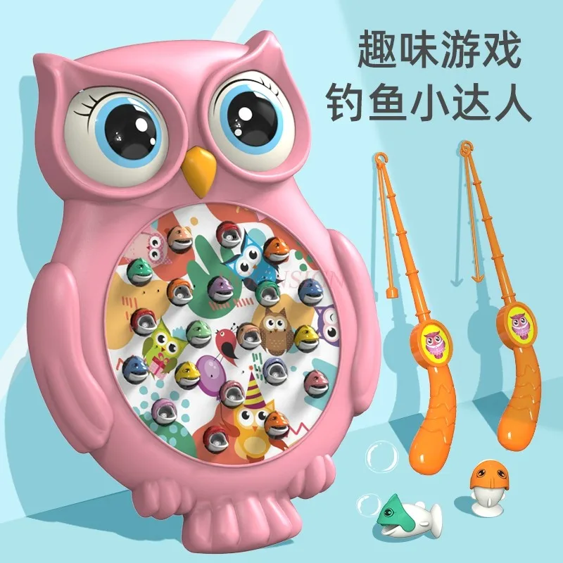 

Children's fishing toys, magnetic fishing rods, fishing ponds, and early education