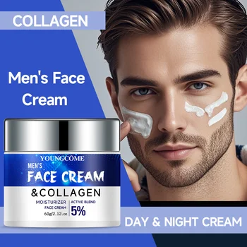 Men's Retinol Collagen Face Cream Skincare Moisturizing Brightening Anti Aging Face Cream Moisturizing Wrinkle Remover Collagen