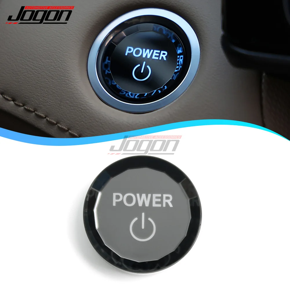 Per Toyota Camry Rav4 Chr Yaris Prius Cruiser Crystal Button Car Start Stop Pulsante Motore Sostituire Key Trim Accessori Auto