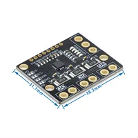 I2C SMBUS INA3221 Triple-Channel Shunt Current Power Supply Voltage Monitor Sensor Board Module Replace INA219 mcu3221 5