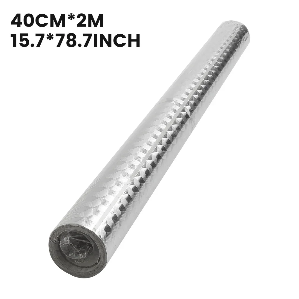 Kitchen Oil-proof Self Adhesives Stickers Aluminum Foil Gas Stove Cabinet Contact Sticke 5/2/1M