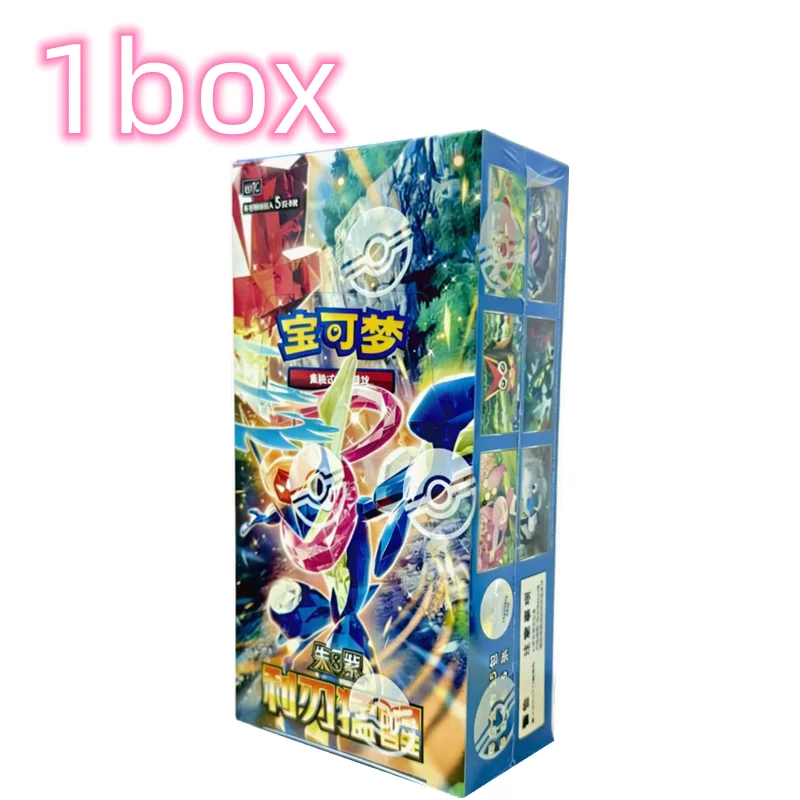 PTCG 블레이드 어웨이킹 15.0 스칼렛&바이올렛 중국어 간체판 트레이딩 카드 게임 애니메이션 게임 주변기기 장난감 선물