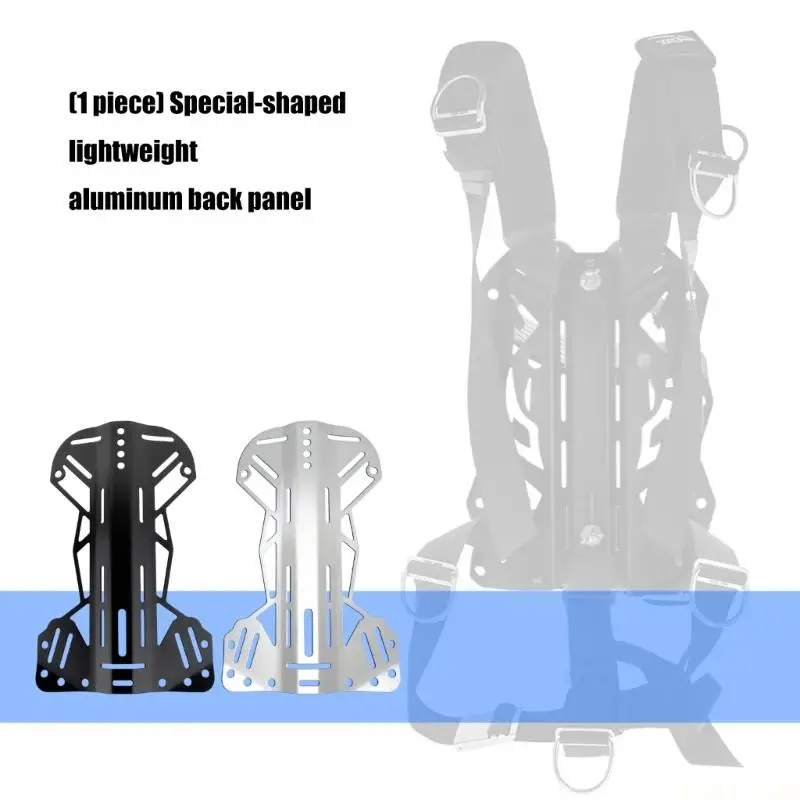 U2JB Standard Technical Scubas Diving BCD Harness Back Plate für Scubas Diving Diver – Detail 8