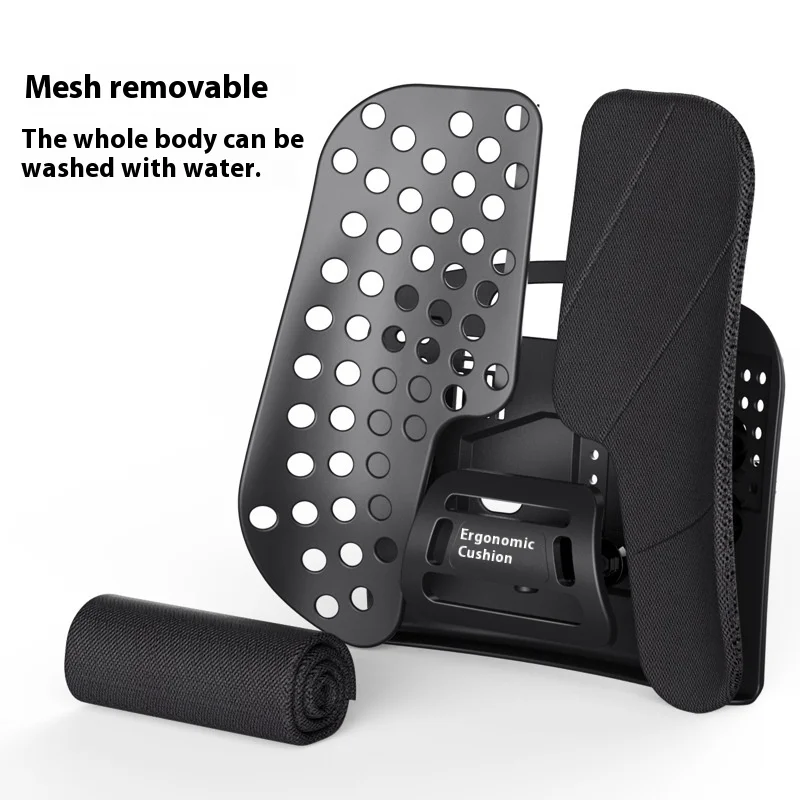 Portable Car Back Support Lumbar Support Cushion for Seat Cars Waist Support for Car and Office Chair Ergonomic Waist Cushion