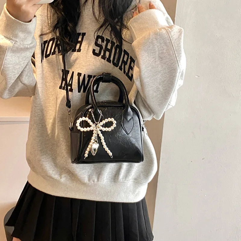 Sweet and Versatile Mini Women's Handbag Fashionable and High End Crossbody Shell Bag Multi Color Exquisite Elegant Retro Trends