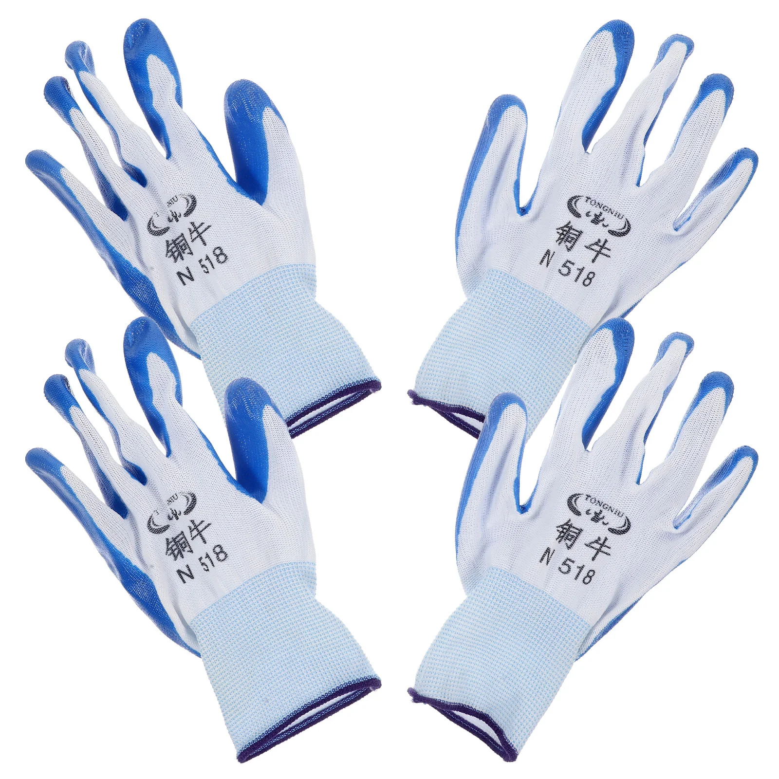 

2 Pairs Anti Bite Gloves Pet Feeding Accessory Training Bite-proof Anti-bite Supply Thickening Keeping