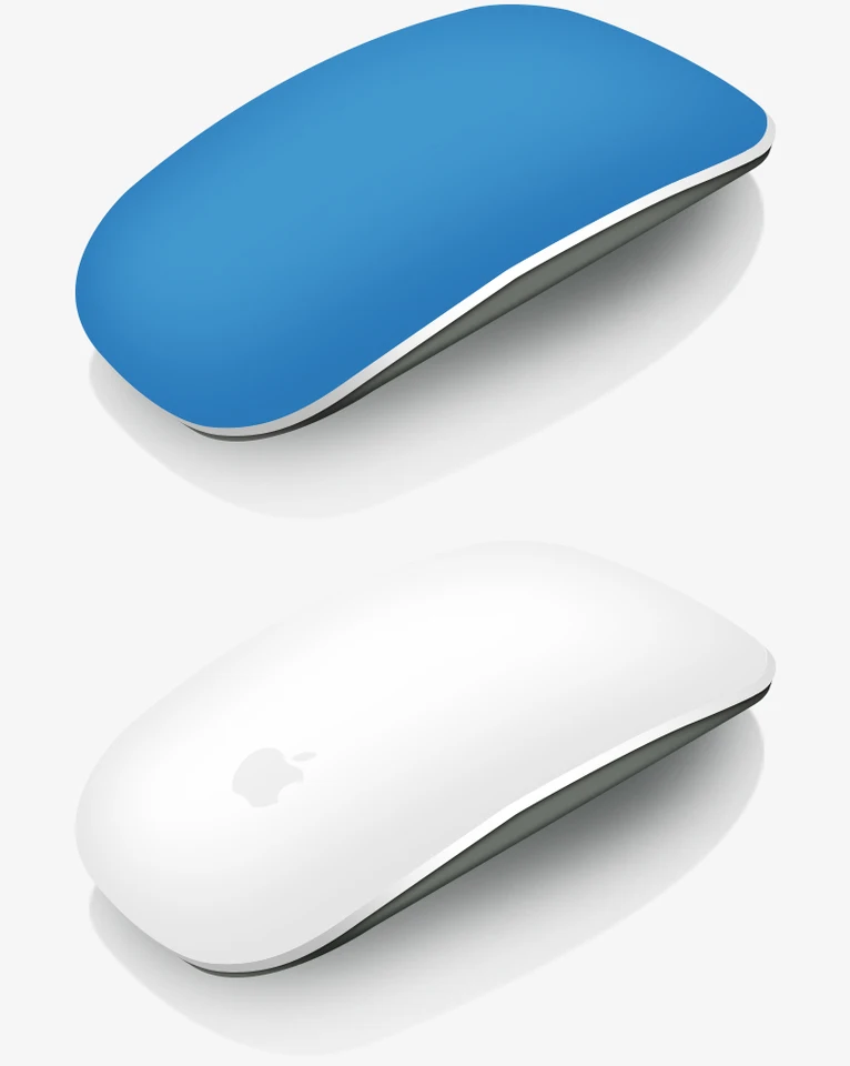 Magic Colorful Soft Silicone Mouse Film Mouse Cover for