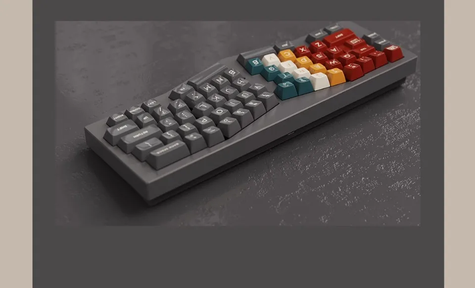 JTK HSA ECCENTRIC Theme Keycap Set ABS Custom Gradient High