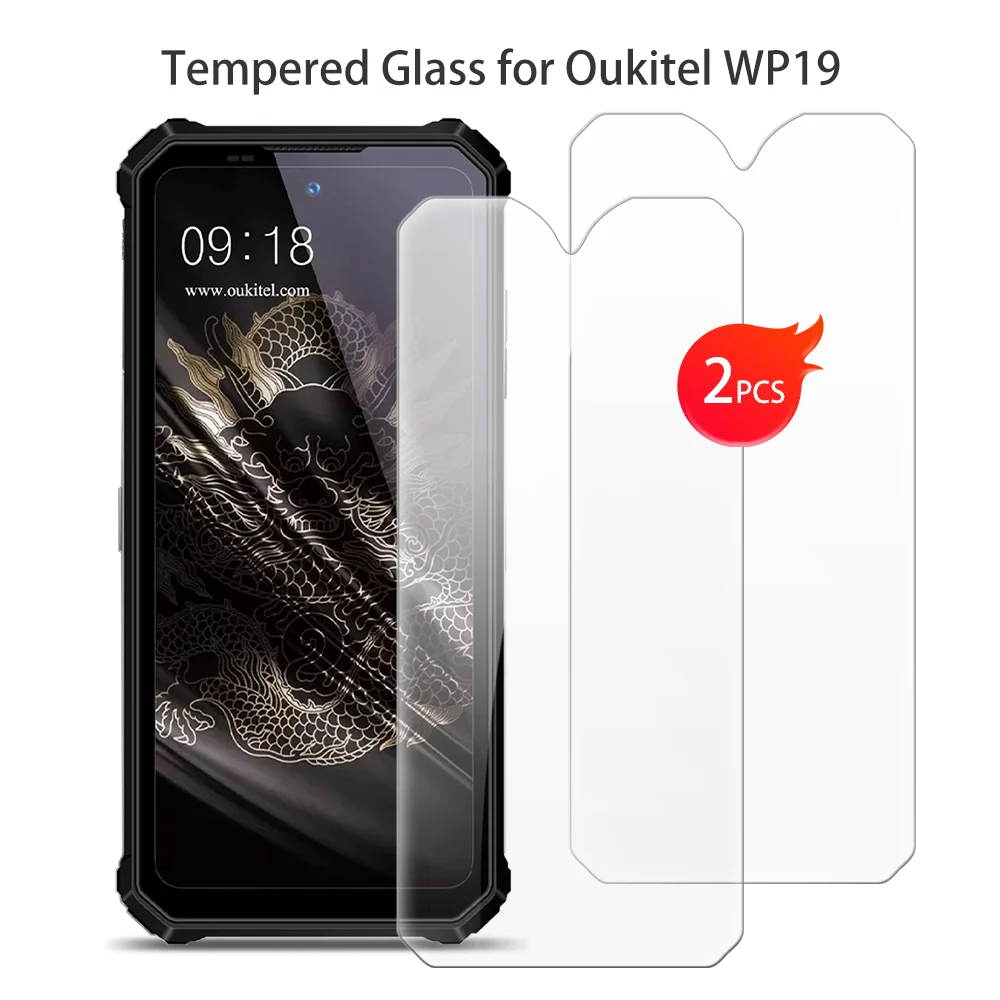 

Защитное стекло для экрана Oukitel WP19, закаленное, 6,78 дюймов