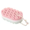 Soft Bath Sponge Body Scrub Bast Wisp Massage Brush Body Washcloth Skin Scrubber Relax Exfoliating Skincare Shower Accessories 4