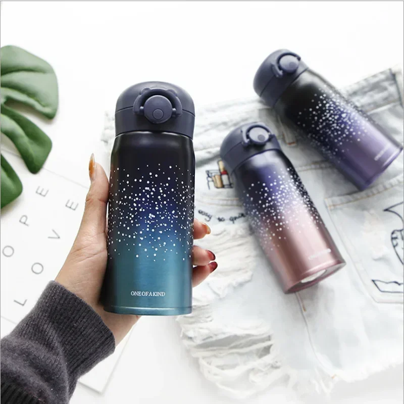Vacuum Flask Thermos Mug for Coffee Tea Stainless Steel 350ml/500ml Portable Travel water bottle thermal mug stainless steel thermos bottle thermal water bottle stainless steel water bottle stainless steel cup stainless steel thermos cup