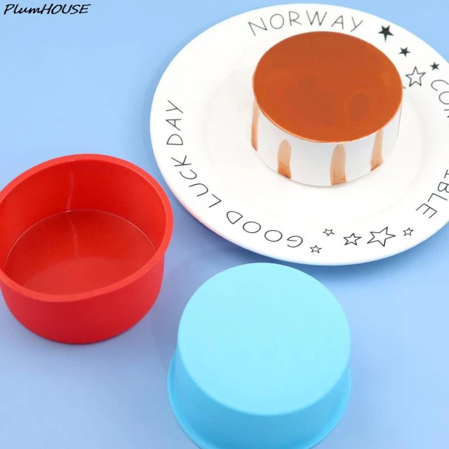 Silicone Mini Cake Mould 4-inch Round Baking Pan Silicone Mould