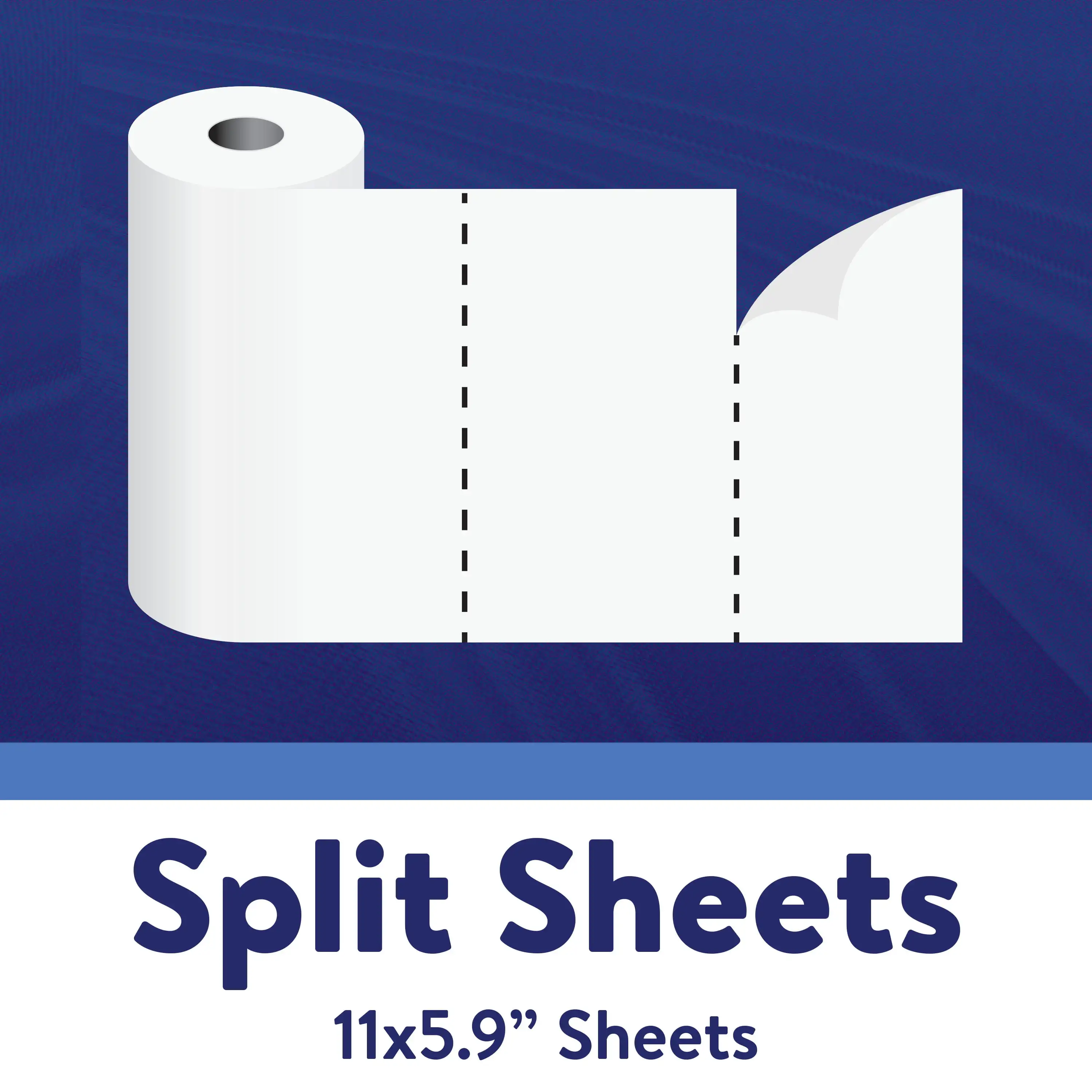 Ultra Strong Paper Towels 12 Double Rolls Absorbent Paper Towels Have Soft Texture with Durable Strength You Can Trust
