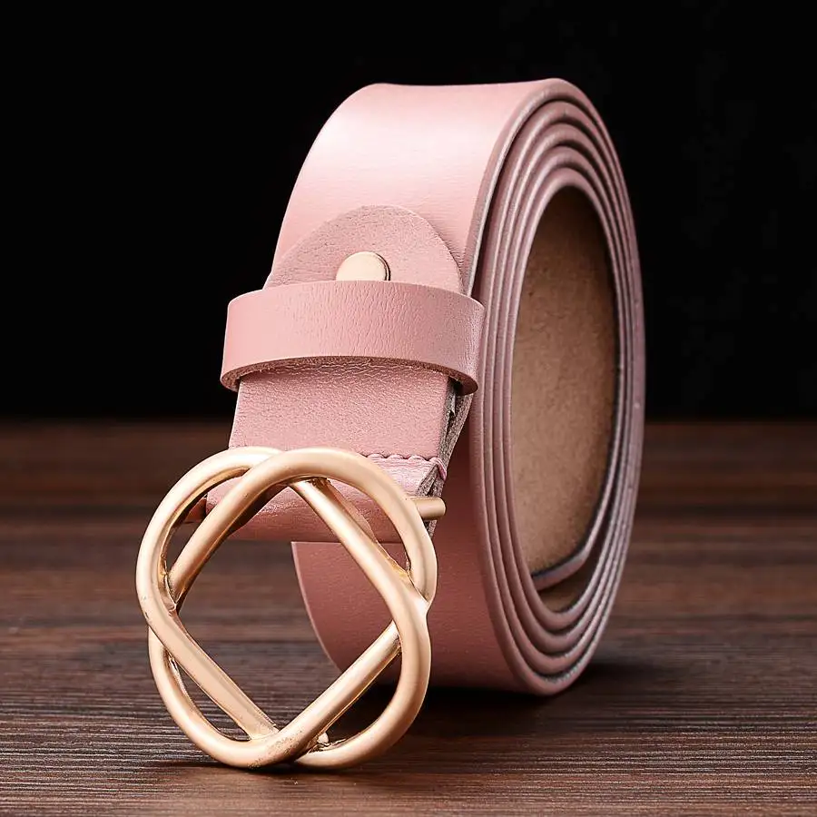 

Women's Genuine Leather Belts Fashion Belts Ladies Female Brand Waistband New Leather Belt for Women Width:3.3cm