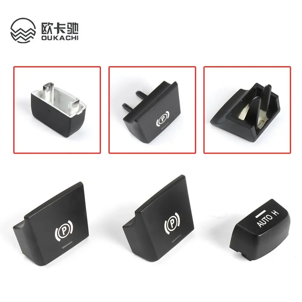 Electronic Parking Brake Switch Auto P Button Switch Cover For BMW 5 7 F01 F02 F07 F10 F11 F18 F30 520 523 730 2009 -
