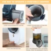 Electric Cheese Grater, Electric Slicer Shredder, Electric Vegetable Slicer Salad Maker, Fruit Cutter, Food Processor Spiralizer 6