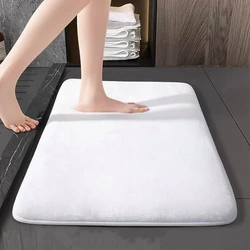 Ultra-Soft Non-Slip Absorbent Bath Mat - 60cm x 200cm (White)
