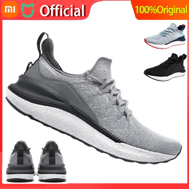 

Xiaomi Official Mijia Sneakers 4 Original Running Shoes Men's Lightweight Casual Sneaker Breathable Sport Training Shoe for Men