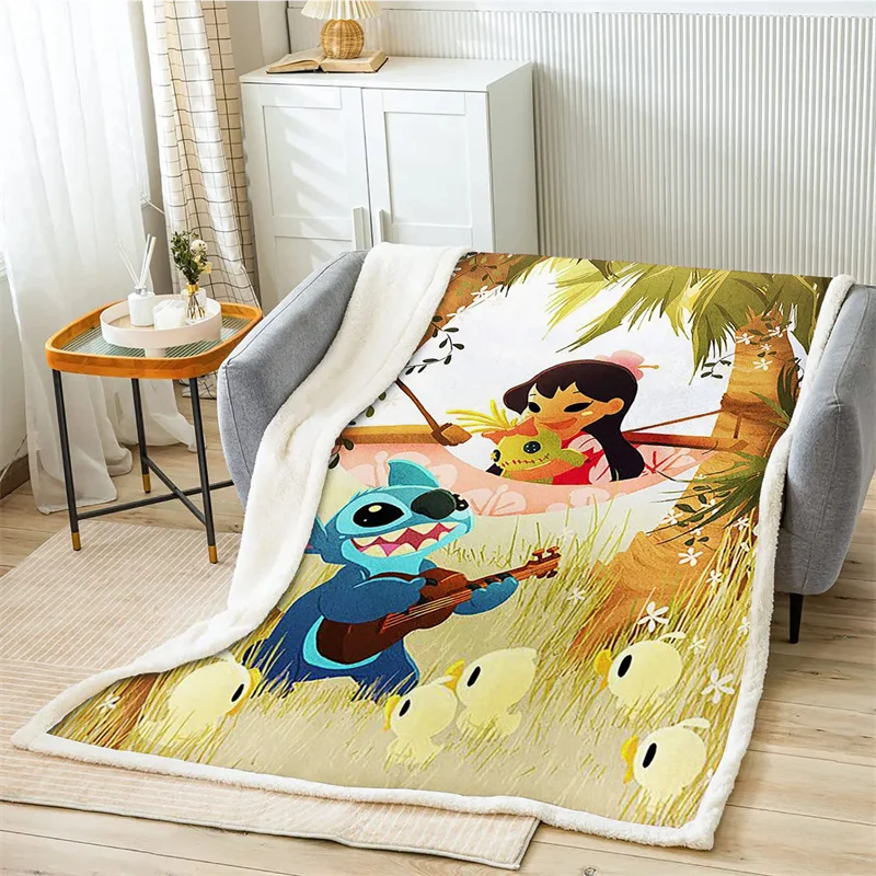 

Одеяло для кровати с современным стежком красивое, мягкое, пушистое, теплое и удобное одеяло для детей из мягкого волокна с анимацией