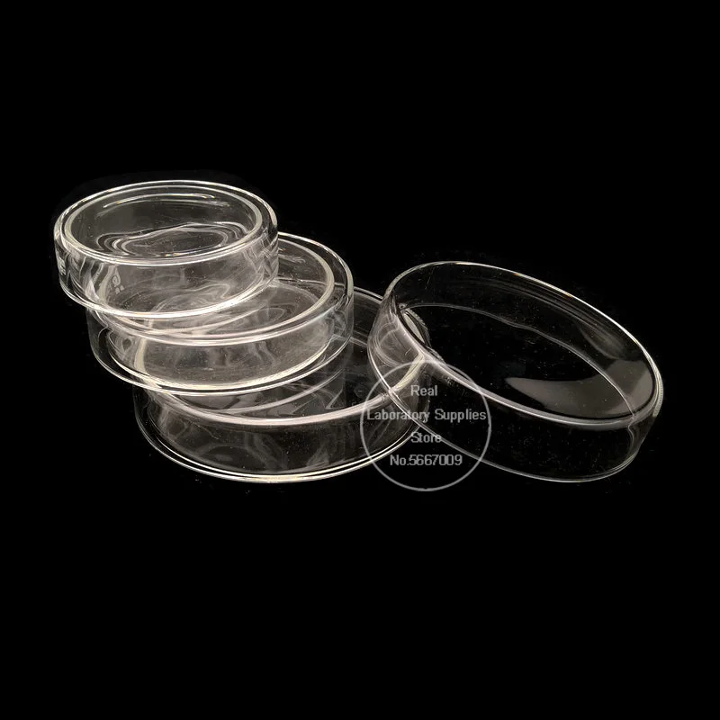 50X Sterile Plastic Petri Dishes With Lid 100X Dropper, 90mm*15mm