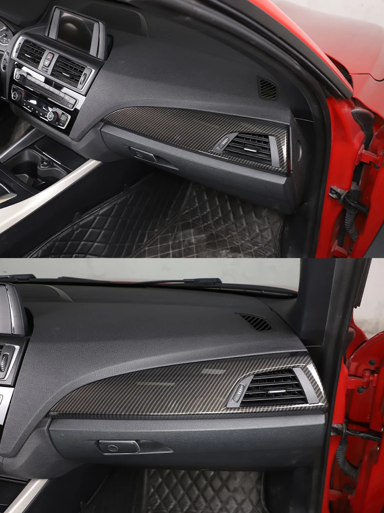 Zinky ABS Carbon Fiber Pattern Side Air Outlet Panel für BMW 1 2er F20 F21 F22 F23 2012-2017 Innenzubehör LHD – Detail 5