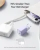 Anker Nano Charger, USB C GaN Charger 30W, PIQ 3.0 Foldable PPS Fast Charger for iPhone 16 / 15 and more series, Galaxy, iPad - Image 3