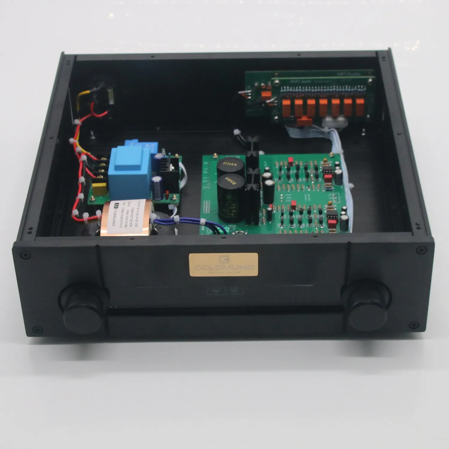 HiFi Remote Version C3850 Single-Ended Class A Vorverstärker mit 4-Wege-Eingangsbasis auf Accuphase C3850-Schaltung – Detail 1