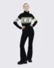 European and American women's high-end high neck sweater with star stitching pattern for warmth, knitted sweater 3