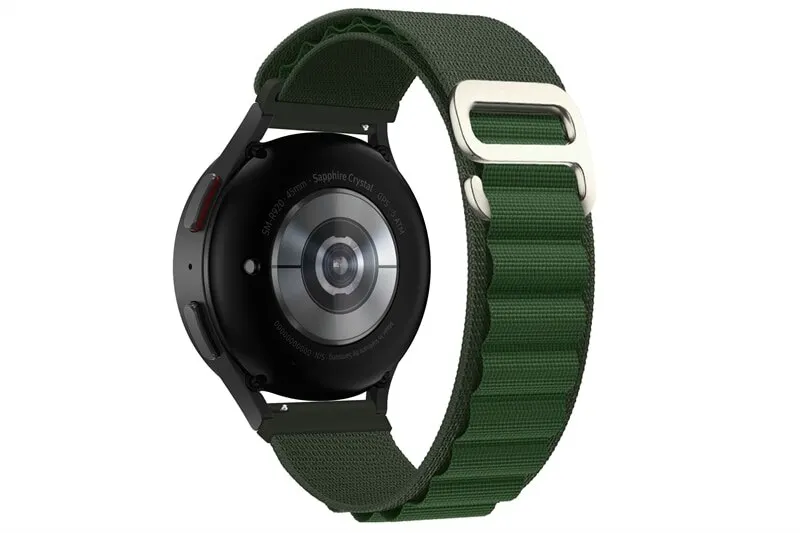 Alpine Loop Nylon Watch Strap - 20mm/22mm Adjustable Band