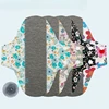 18x18cm Cotton Reusable Menstrual Pads Colored Cotton Washable Sanitary Napkin Menstrual Ecological Cloth Nursing Pads 1