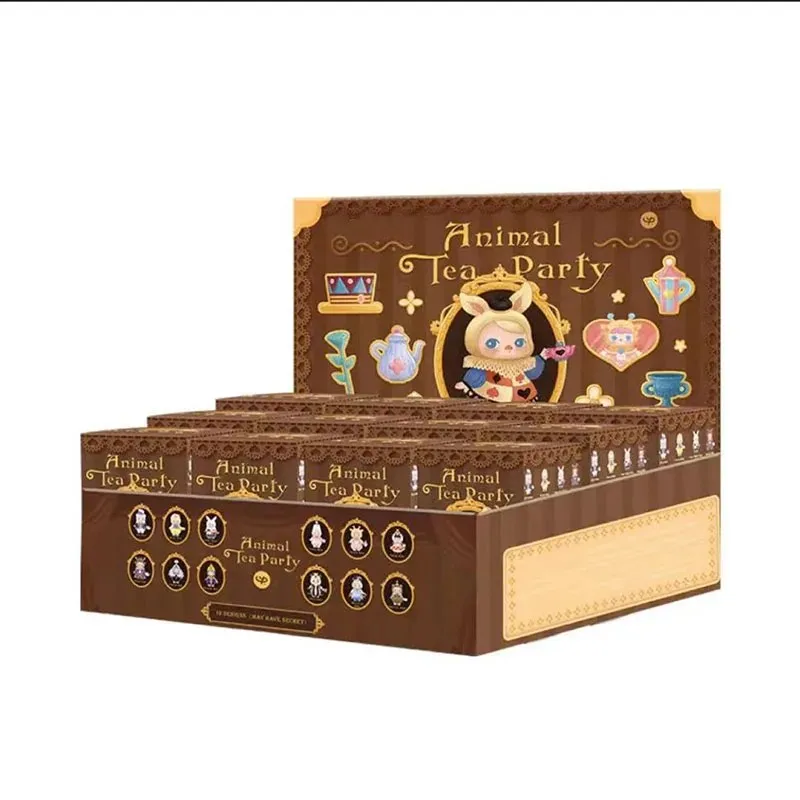 thumbnail image 1 of POP MART PUCKY ANIMAL TEA PARTY SERIES Blind Box Toys Anime Action Figure Caixa Caja Surprise Mystery Box Dolls Girls Gift, 1 of 5
