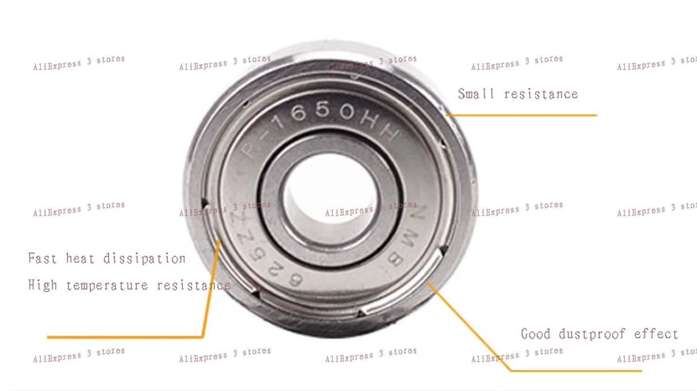 

WEDM For NMB Ball Bearing 625 R-1650HH ID5*OD16*W5mm Pulley Guide Wheel Wire Cutting Machine