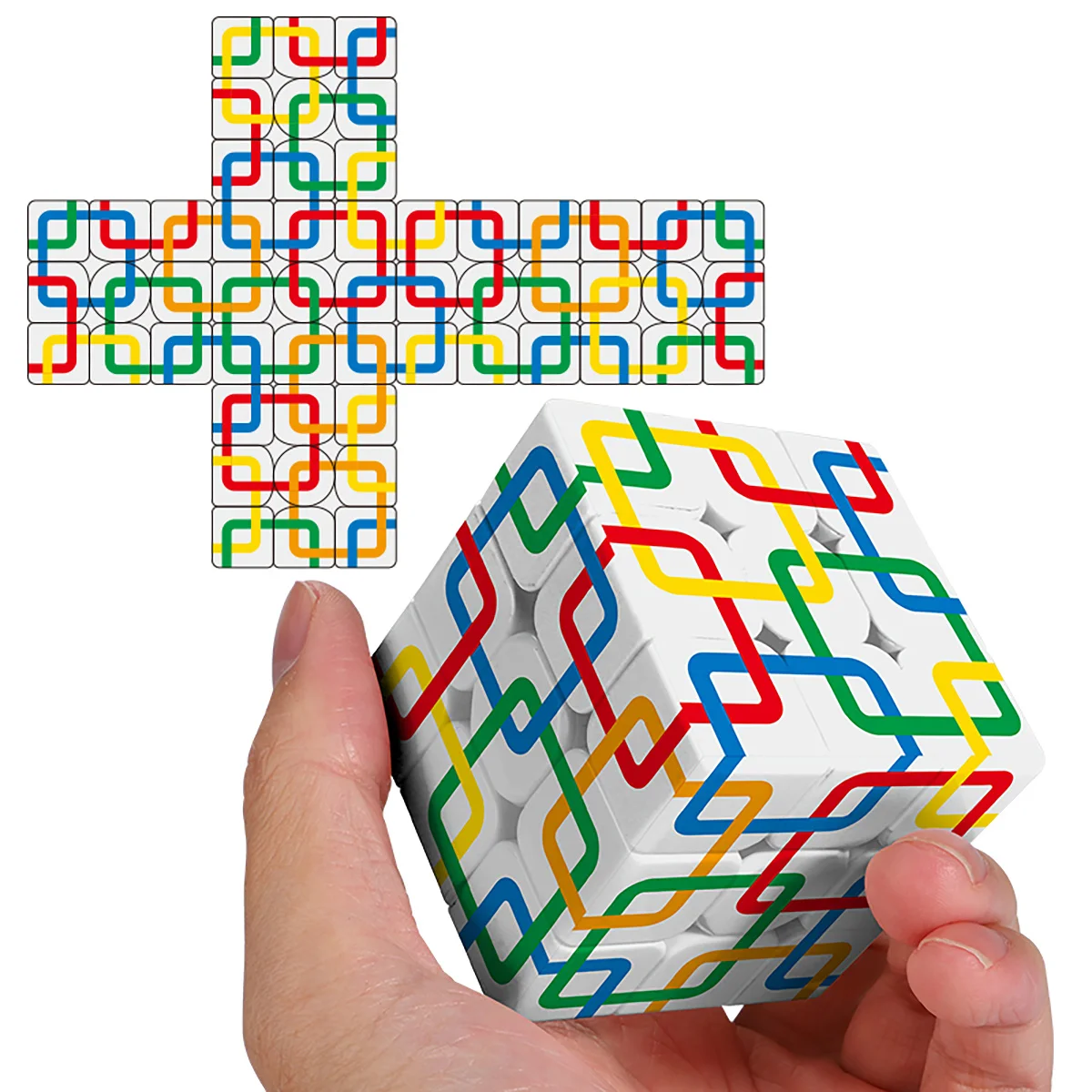 Cubo de Rubik Carre Entrelace