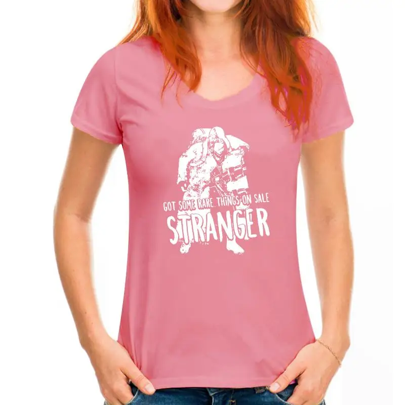 thumbnail image 1 of Got Some Rare Things on Sale Stranger Men's Black T-Shirt Popular Style Man T-Shirt Top Tee Solid Color T Shirts PLUS SIZE, 1 of 5